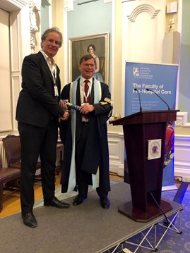 Professor Karim Brohi and Professor Angus Watson